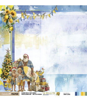 Celebr8 La Bella Vie Paper Santa Clause