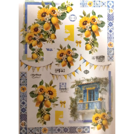 Celebr8 La Bella Vie A4 Acetate Sheet