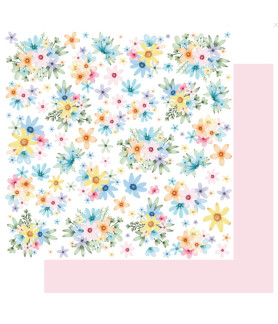 Uniquely Creative Color Crush 12 x 12 Scrapbook Paper - Glowing Up