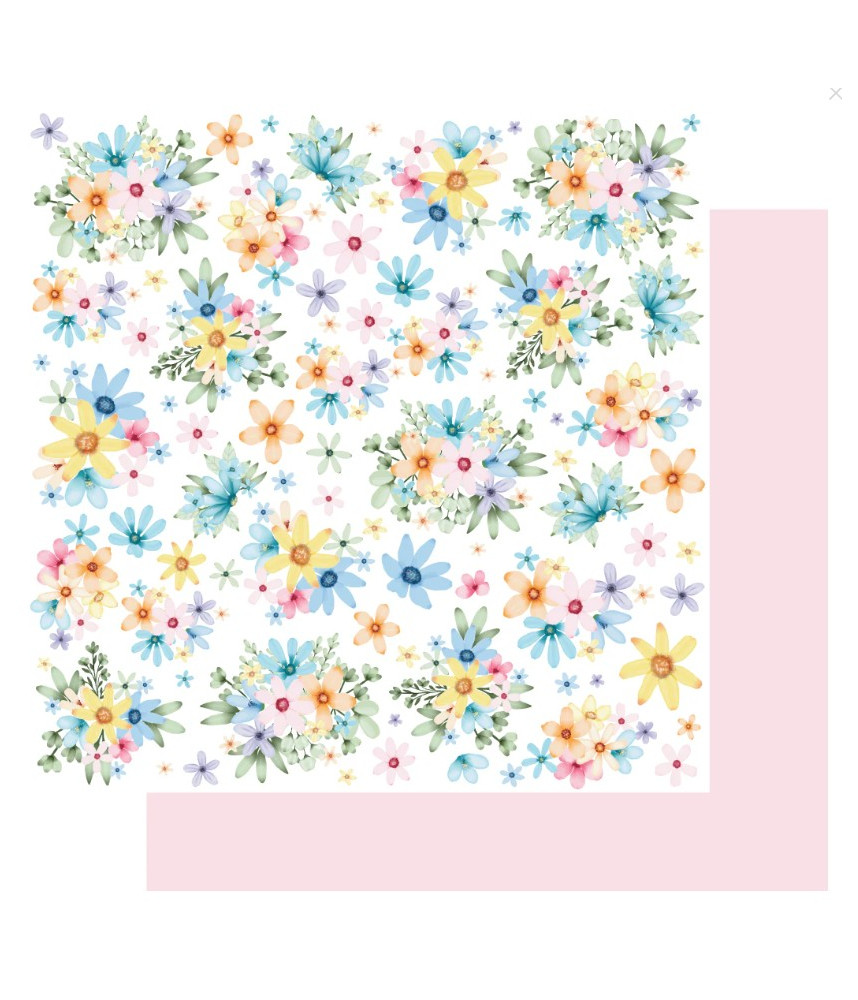 Uniquely Creative Color Crush 12 x 12 Scrapbook Paper - Glowing Up