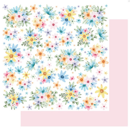 Uniquely Creative Color Crush 12 x 12 Scrapbook Paper - Glowing Up