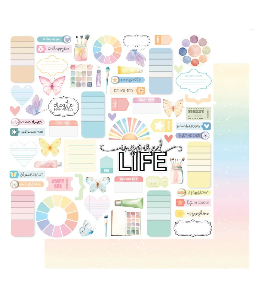 Uniquely Creative Color Crush Paper - Radiant Life