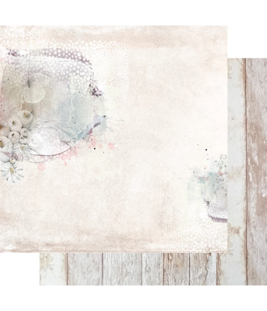 Uniquely Creative Coastal Bliss 12 x 12 Scrapbook Paper - Waves For Days