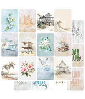 Uniquely Creative Coastal Bliss 12 x 12 Scrapbook Paper Summer Vibes