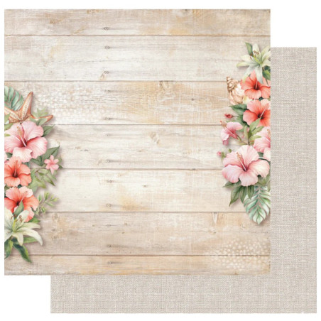 Uniquely Creative Coastal Bliss 12 x 12 Scrapbook Paper - The Sea Calling