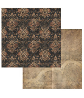 49 and Market Nostalgic Moments 12 x 12 Scrapbook Paper- Heritage