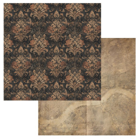 49 and Market Nostalgic Moments 12 x 12 Scrapbook Paper- Heritage