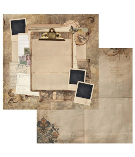 49 and Market Nostalgic Moments 12 x 12 Scrapbook Paper - Legacy