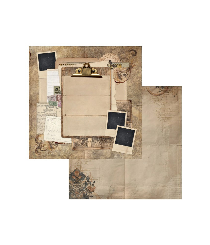 49 and Market Nostalgic Moments 12 x 12 Scrapbook Paper - Legacy