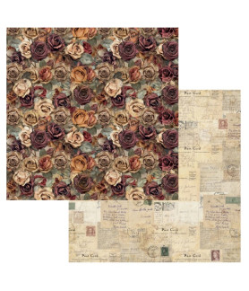 49 and Market Nostalgic Moments 12 x 12 Scrapbook Paper - Forever