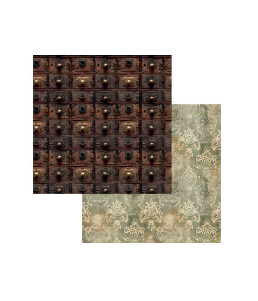 49 and Market Nostalgic Moments 12 x 12 Scrapbook Paper - Timeless