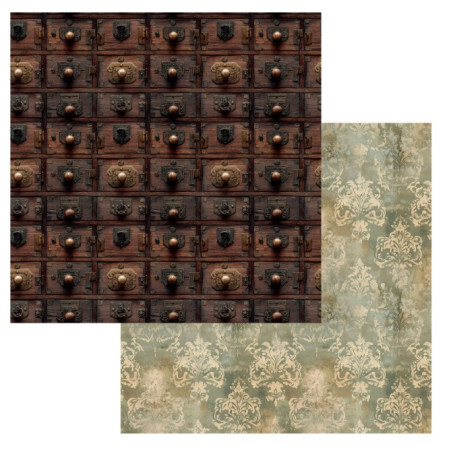 49 and Market Nostalgic Moments 12 x 12 Scrapbook Paper - Timeless