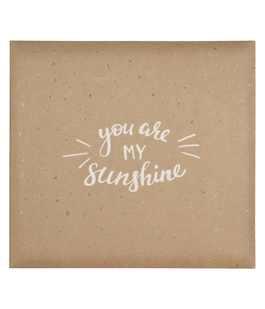 MSC 12x12 Postbound  Album - You Are My Sunshine