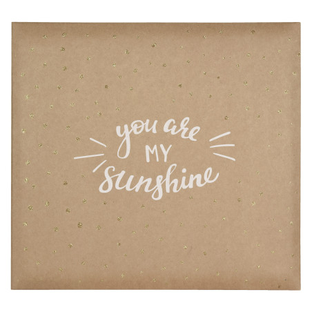MSC 12x12 Postbound  Album - You Are My Sunshine