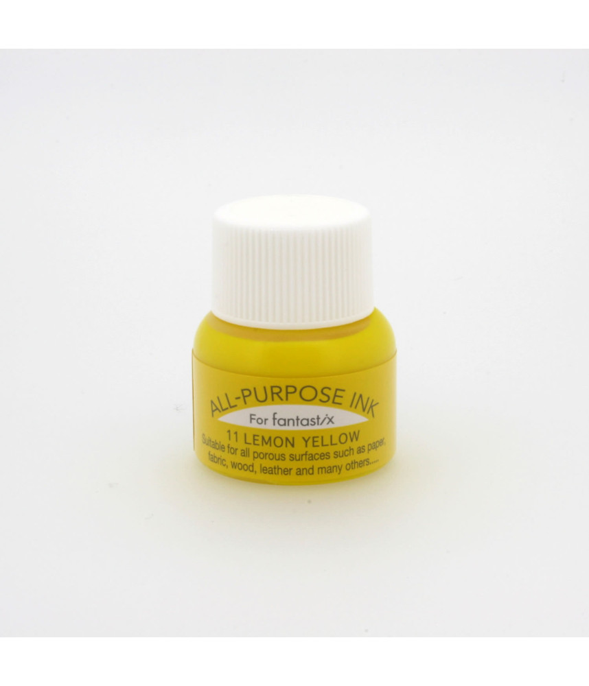 Tsukineko All Purpose Ink - Lemon Yellow