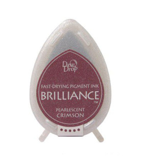 Tsukineko Brilliance Dewdrop Ink Pad - Crimson