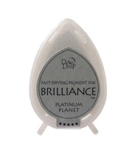 Tsukineko Brilliance Dewdrop Ink - Platiunum Planet