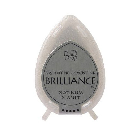 Tsukineko Brilliance Dewdrop Ink - Platiunum Planet
