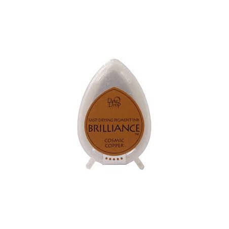 Tsukineko Brilliance Dewdrop Ink Pad - Crimson Copper