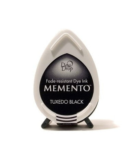 Tsukineko Memento Dew drop Ink Pad - Tuxedo Black