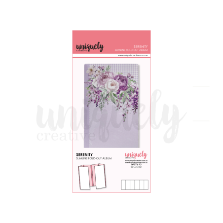 Uniquely Creative Serenity Slimline Fold-Out Album
