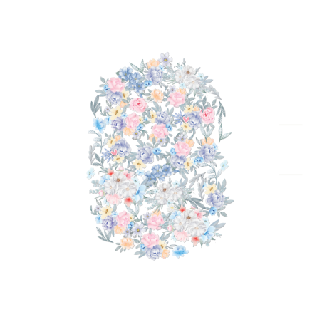 Uniquely Creative Heart & Soul Floral Die Cuts/Ephemera Pack