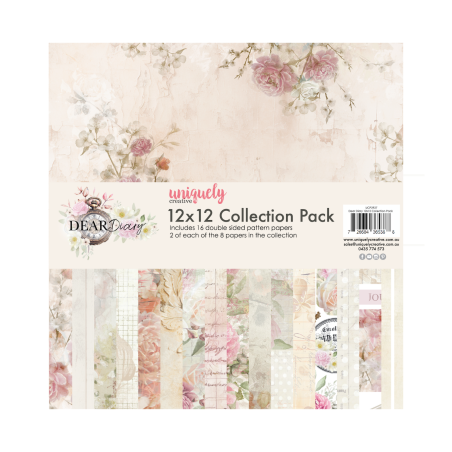 Uniquely Creative 12 x 12 Scrapbook Paper Pack Dear Diary