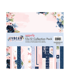 Uniquely Creative 12x12 Paper Pack -Indigo Bloom