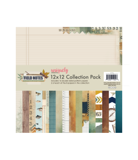 Uniquely Creative 12 X 12 Scrapbook Paper Pack - Field Notes