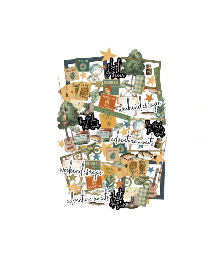 Uniquely Creative Field Notes Die Cuts/ Ephemera Pack