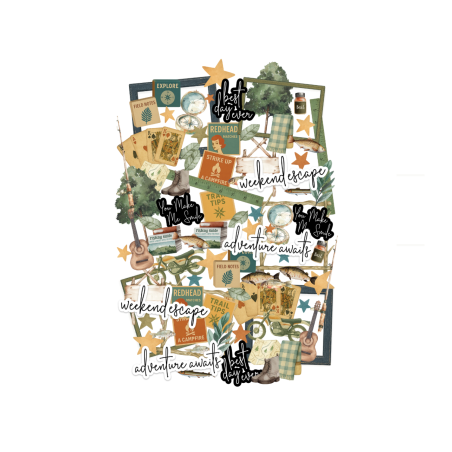 Uniquely Creative Field Notes Die Cuts/ Ephemera Pack