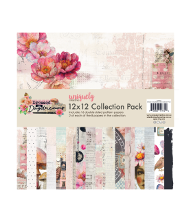 Uniquely Creative 12 x 12 Scrapbook Paper Pack - Dressed in Daydreams