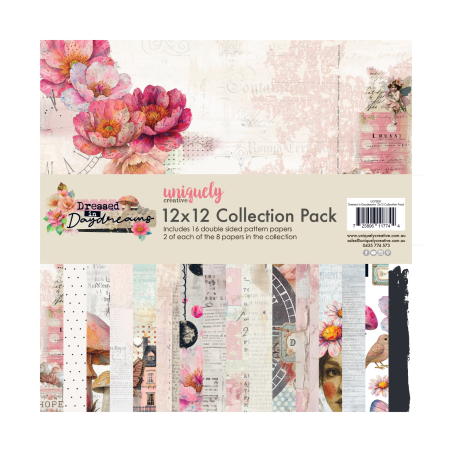 Uniquely Creative 12 x 12 Scrapbook Paper Pack - Dressed in Daydreams