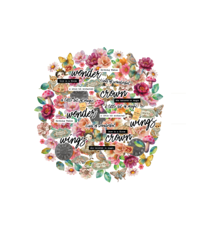 Uniquely Creative Dressed in Daydreams Die Cuts/Ephemera Pack