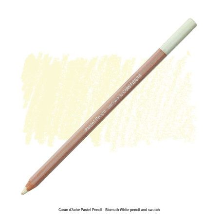 Caran d'Ache Pastel Pencil - Bismuth White