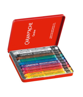 Caran D'Ache Neocolor 2 Aquarelle Pastel Sets 10pc