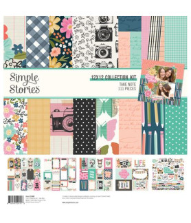 Simple Stories 12X12 Paper Pack - Take Note
