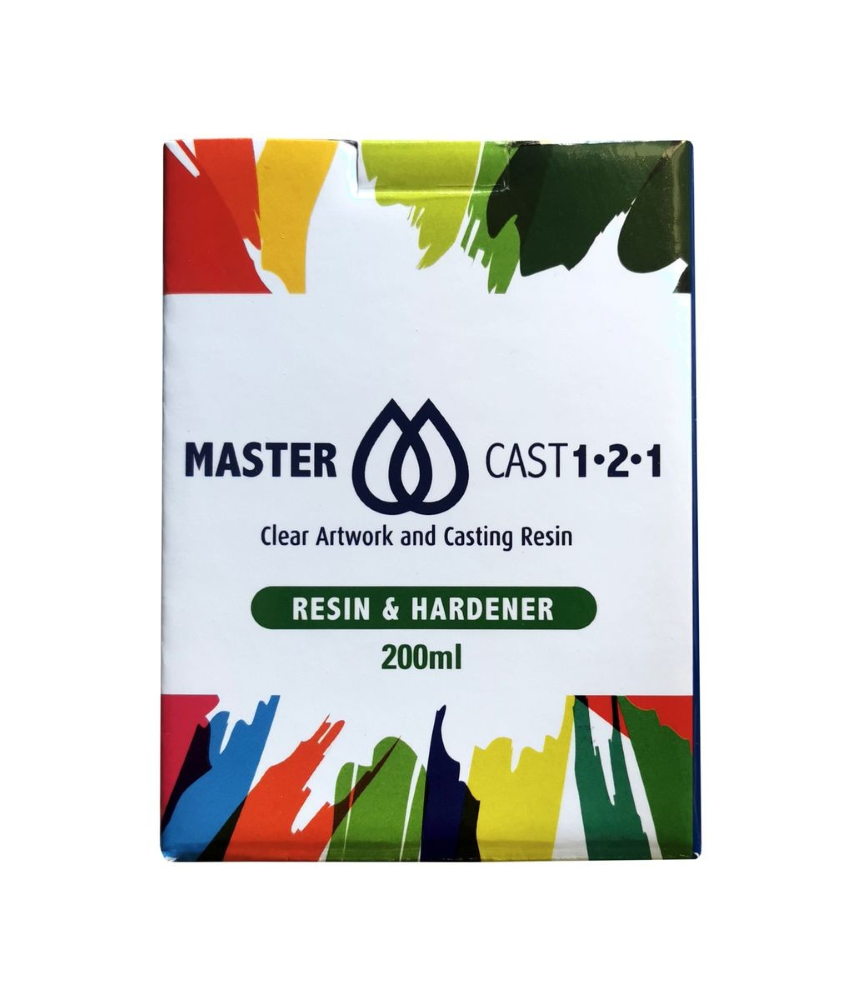 MasterCast 1-2-1 Clear Epoxy Resin for Art 200ml