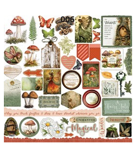 Scrap Collections Stardust Tale 12 X 12 Scrapbook Paper 006
