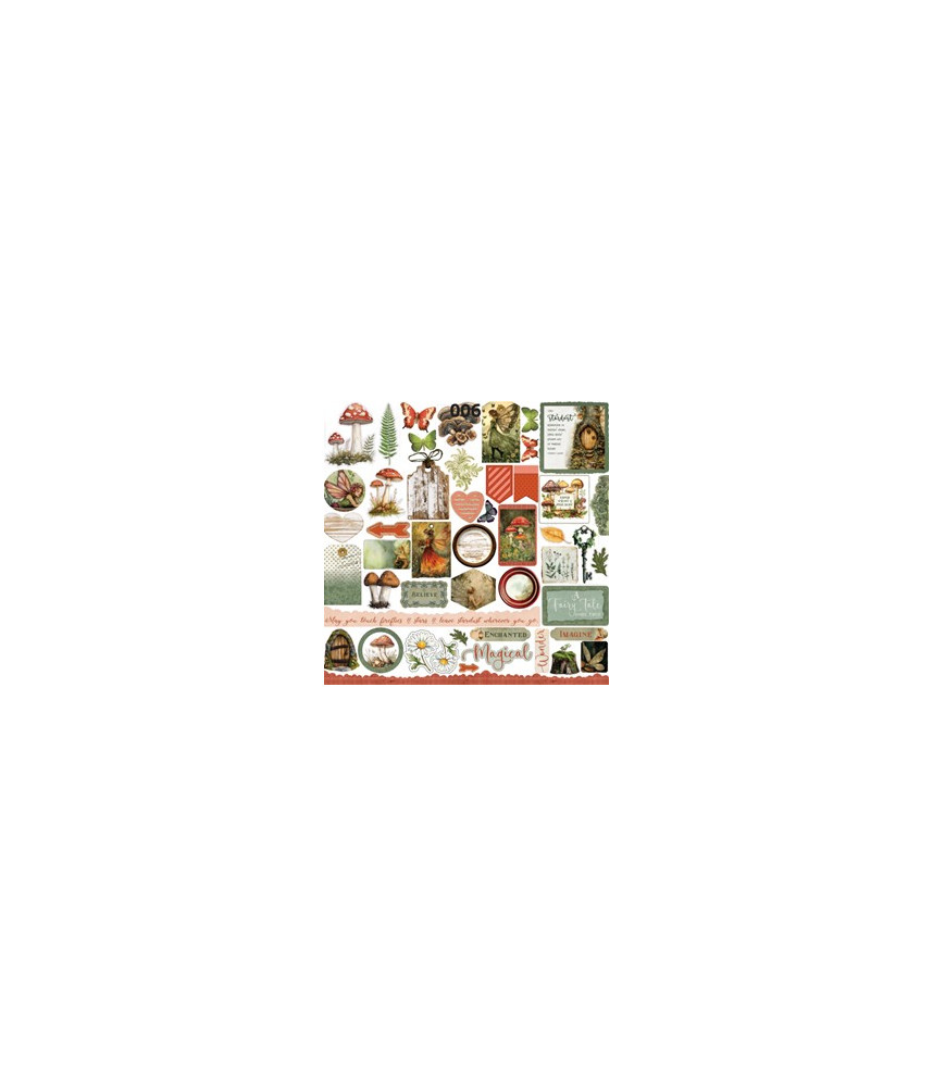 Scrap Collections Stardust Tale 12 X 12 Scrapbook Paper 006