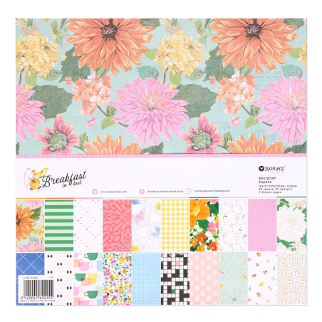Rosies Studio 12 x 12 Paper Pack - Breakfast in Bed
