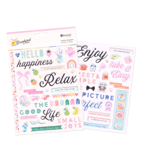 Rosies Studio Breakfast in Bed Puffy Stickers (2 Sheets)