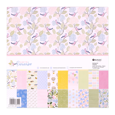 Rosies Studio 12 x12 Paper Pack - Day to Remember