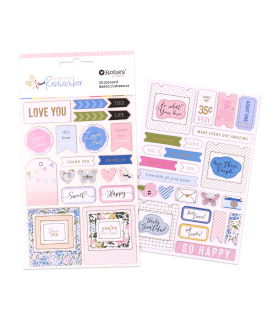 Rosies Studio Day to Remember Chipboard Embellishments (2 Sheets)