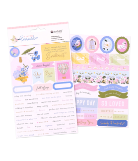 Rosies Studio Day to Remember Cardstock Sticker Pack (2 Sheets)