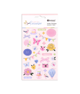 Rosies Studio Day to Remember Puffy Motif Stickers
