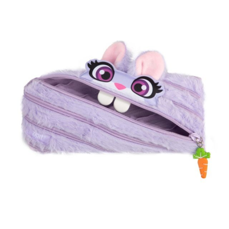 Zipit Pencil Bag Bunny Purple