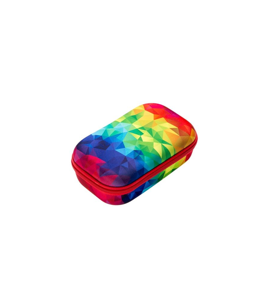Zipit Pencil Case Fresh Colorz Box Rainbow Kaleidoscope