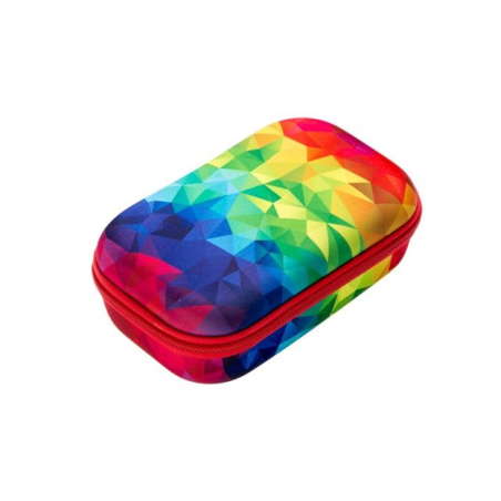 Zipit Pencil Case Fresh Colorz Box Rainbow Kaleidoscope