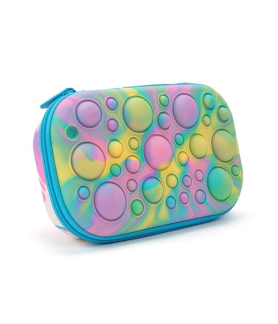 Zipit Storage Case Silicone Bubble Top Melt Pastel
